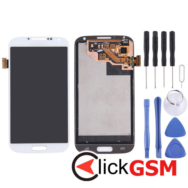 Piesa Display Cu Touchscreen Black Samsung Galaxy S4 4f0e