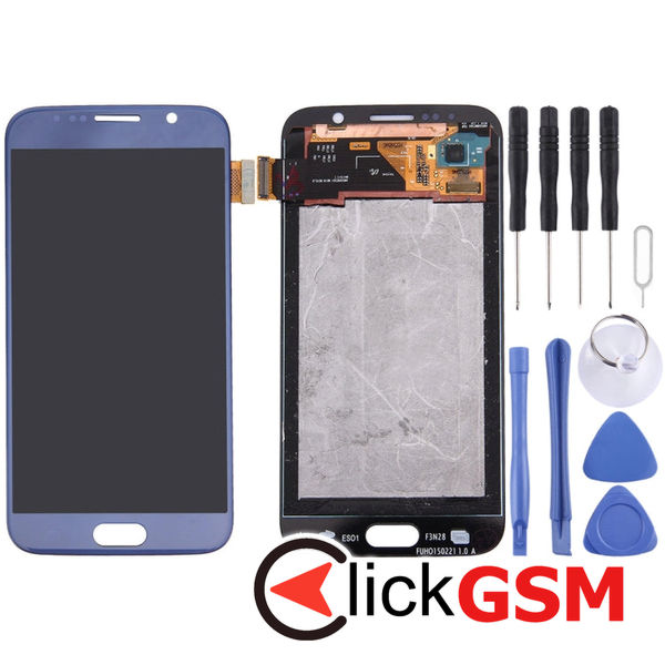 Piesa Display Cu Touchscreen Black Samsung Galaxy S6 4ewm