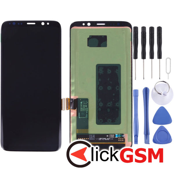 Piesa Display Cu Touchscreen Black Samsung Galaxy S8 4eml