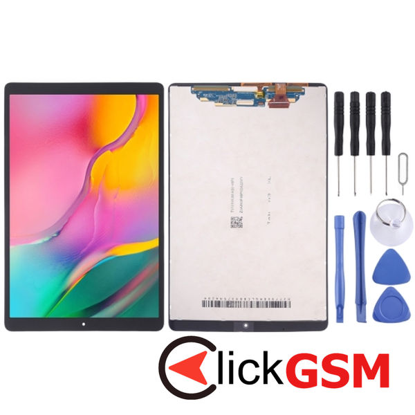 Piesa Display Cu Touchscreen Black Samsung Galaxy Tab A 10.1 2019 4okq