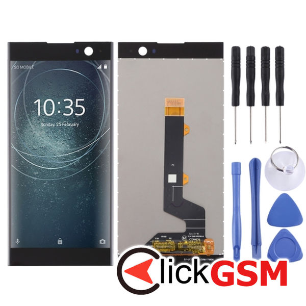 Piesa Display Cu Touchscreen Black Sony Xperia Xa2 2die