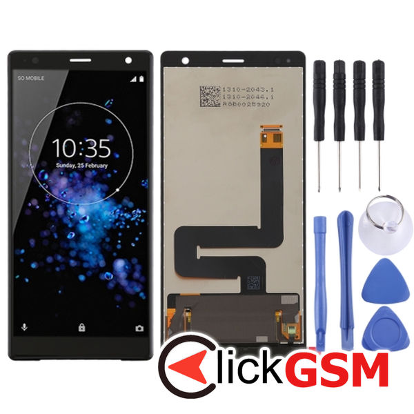 Piesa Piesa Display Cu Touchscreen Black Sony Xperia Xz2 215c