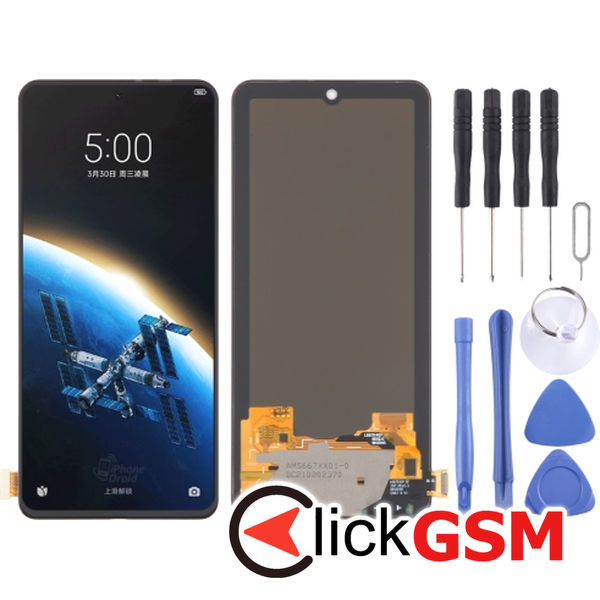 Piesa Piesa Display Cu Touchscreen Black Xiaomi Black Shark 5 Rs 49av