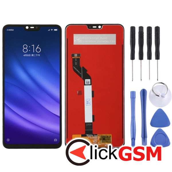 Piesa Display Cu Touchscreen Black Xiaomi Mi 8 Lite 1ydh