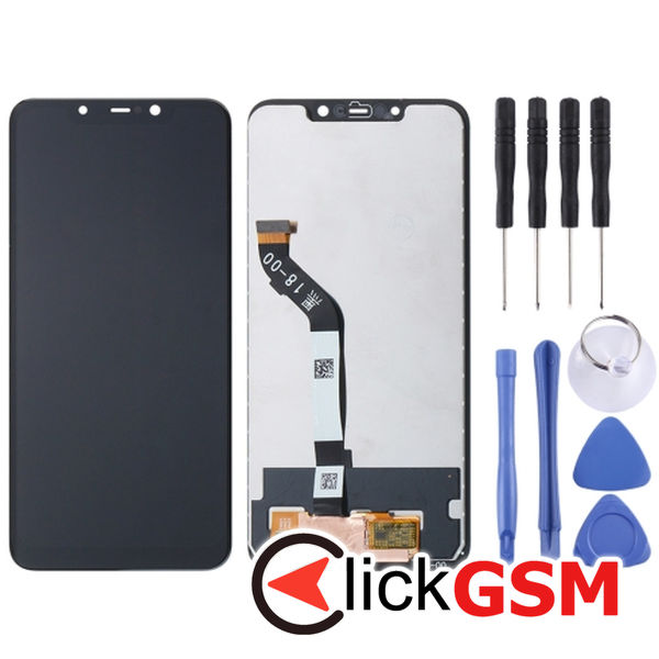 Piesa Display Cu Touchscreen Black Xiaomi Pocophone F1 25l3