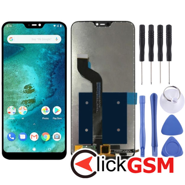 Piesa Piesa Display Cu Touchscreen Black Xiaomi Redmi 6 Pro 25l2