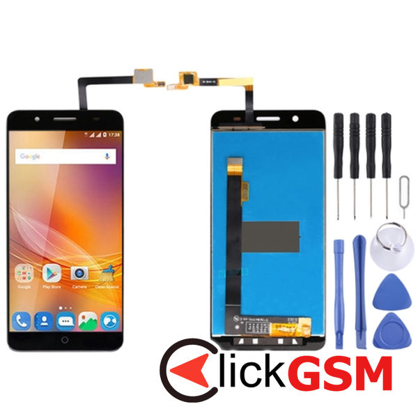 Piesa Display Cu Touchscreen Black Zte Blade A610 Plus 24s2