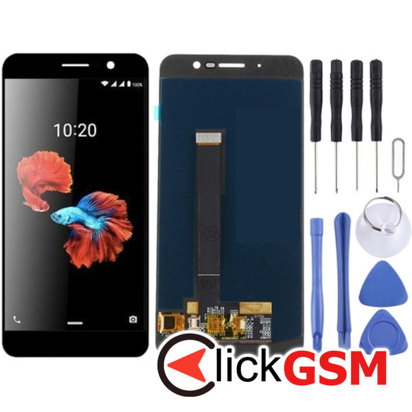 Piesa Piesa Display Cu Touchscreen Black Zte Blade A910 1ybb