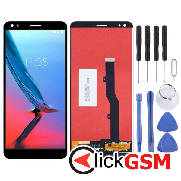 Piesa Display Cu Touchscreen Black Zte Blade V9 1ya4