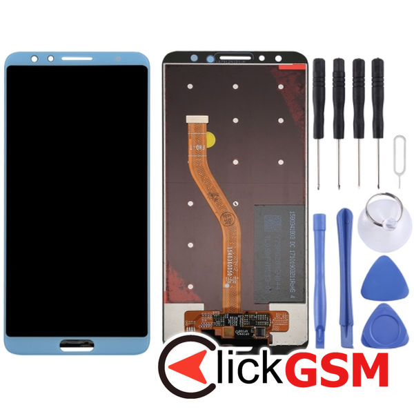 Piesa Display Cu Touchscreen Blue Huawei Nova 2s 2av4