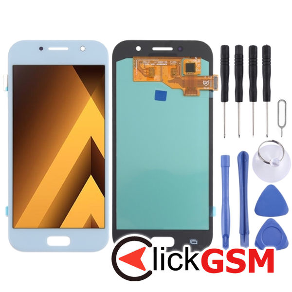 Piesa Piesa Display Cu Touchscreen Blue Samsung Galaxy A5 2017 4f0x