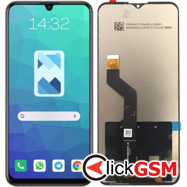 Piesa Display Cu Touchscreen Fara Rama Motorola Moto G9 Play 2de1