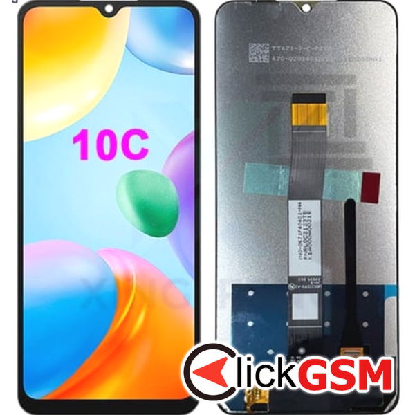 Piesa Piesa Display Cu Touchscreen Fara Rama Xiaomi Redmi 10c 2dem