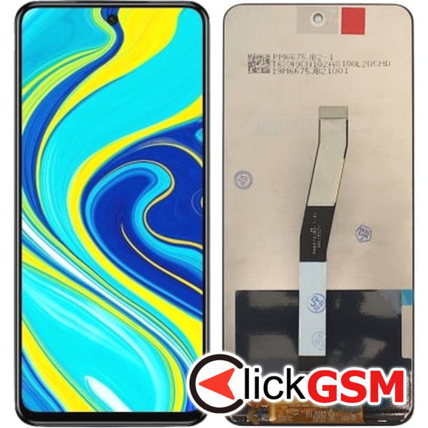 Piesa Display Cu Touchscreen Fara Rama Xiaomi Redmi Note 9s 2df8