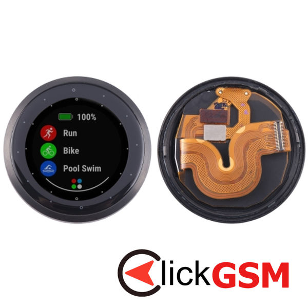 Piesa Display Cu Touchscreen Garmin Vivoactive 4s 4n7o