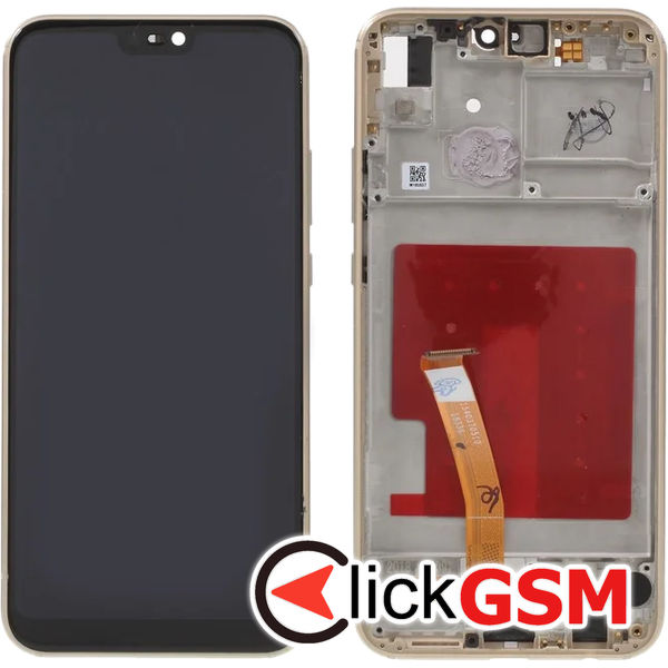 Piesa Display Cu Touchscreen Gold Huawei P20 Lite 1rpt