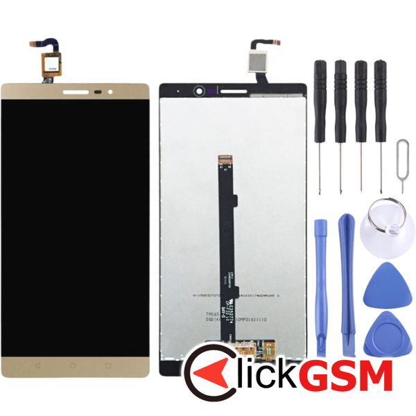 Piesa Display Cu Touchscreen Gold Lenovo Phab 2 244t