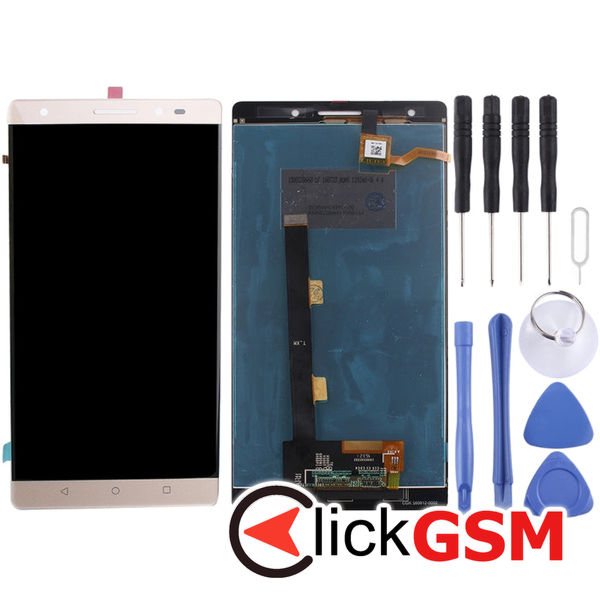 Piesa Display Cu Touchscreen Gold Lenovo Phab 2 Plus 244y