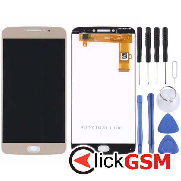 Piesa Piesa Display Cu Touchscreen Gold Motorola Moto E4 Plus 22ur