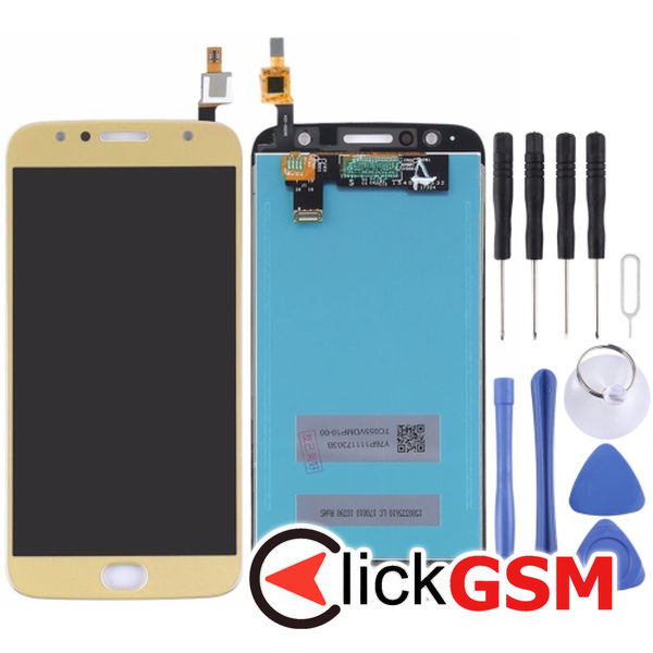 Piesa Display Cu Touchscreen Gold Motorola Moto G5s Plus 22ti