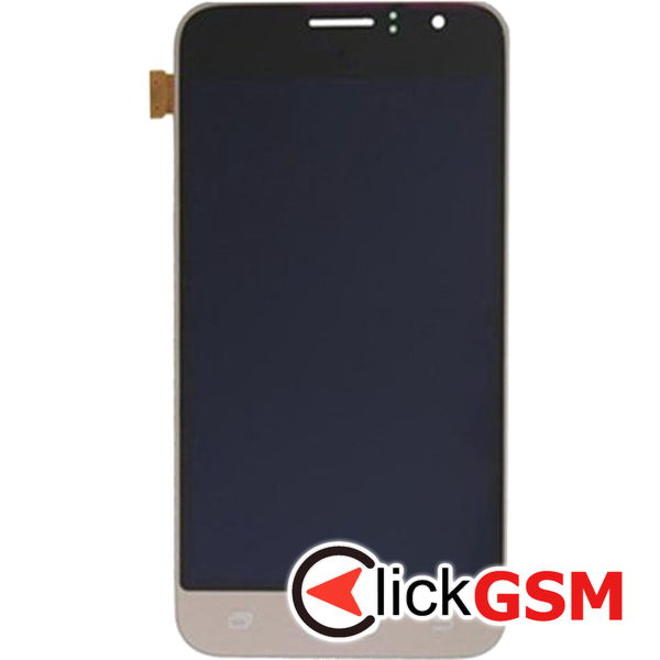 Piesa Piesa Display Cu Touchscreen Gold Samsung Galaxy J1 2016 4eqw