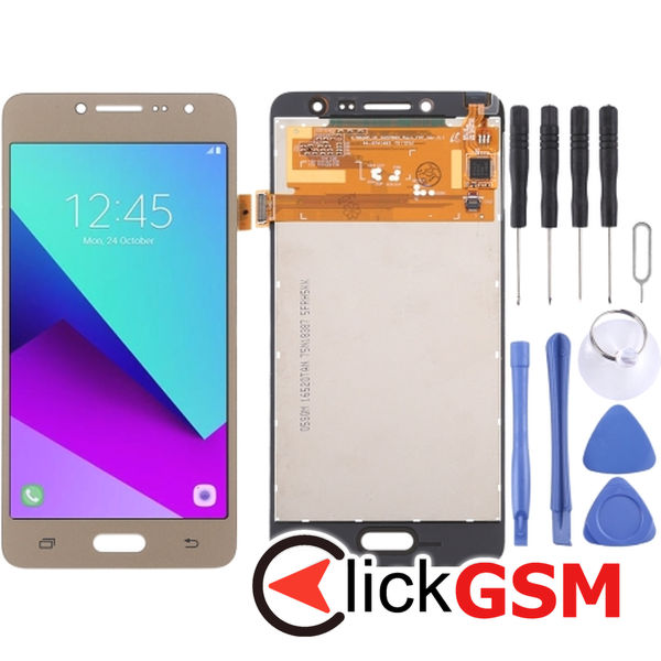 Piesa Display Cu Touchscreen Gold Samsung Galaxy J2 Prime 4o7n