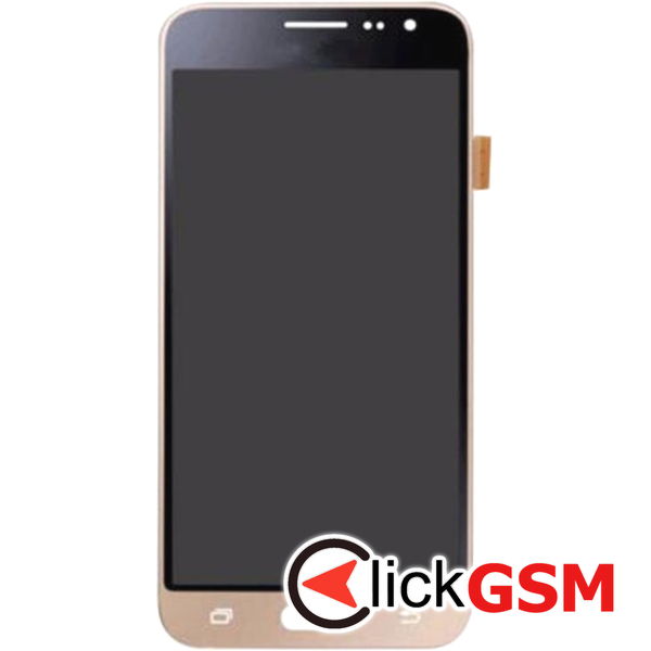 Piesa Piesa Display Cu Touchscreen Gold Samsung Galaxy J3 2016 4ep7