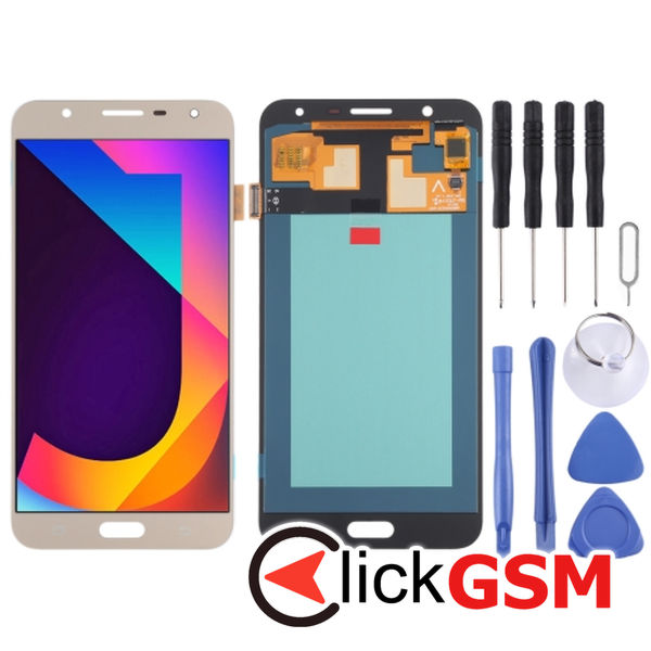 Piesa Piesa Display Cu Touchscreen Gold Samsung Galaxy J7 Nxt 4f1p