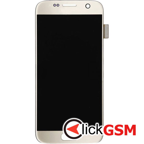 Piesa Piesa Display Cu Touchscreen Gold Samsung Galaxy S7 4el6