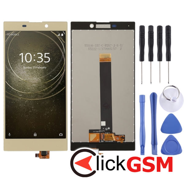 Piesa Display Cu Touchscreen Gold Sony Xperia L2 214z