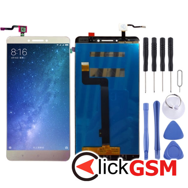 Piesa Piesa Display Cu Touchscreen Gold Xiaomi Mi Max 2 4p2z