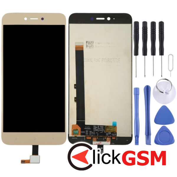 Piesa Piesa Display Cu Touchscreen Gold Xiaomi Redmi Note 5a 4p7y