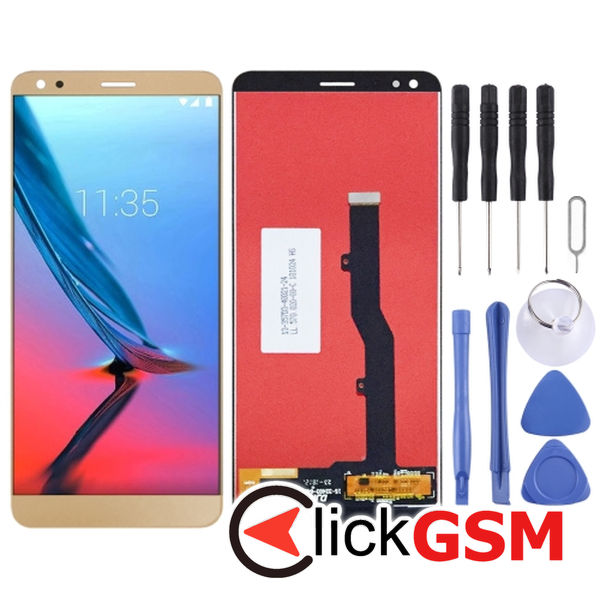 Piesa Piesa Display Cu Touchscreen Gold Zte Blade V9 1yao