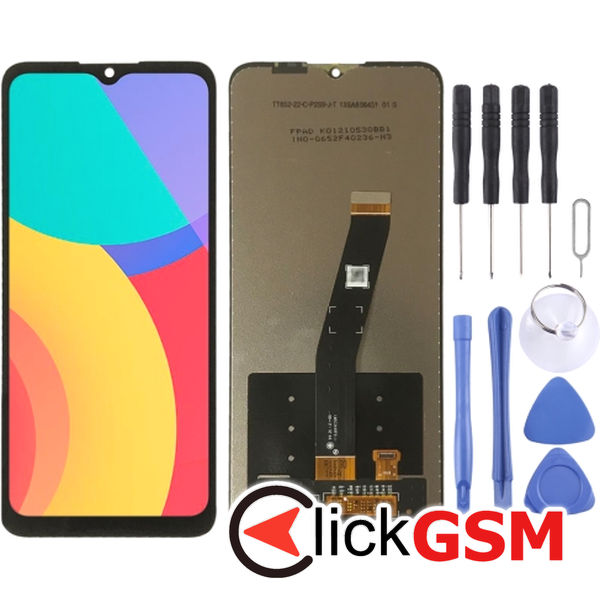 Piesa Piesa Display Cu Touchscreen Negru Alcatel 1s 2021 24da