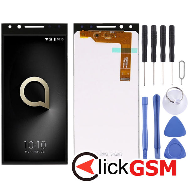 Piesa Piesa Display Cu Touchscreen Negru Alcatel 5 24ct