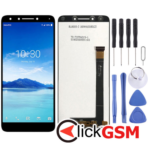 Piesa Display Cu Touchscreen Negru Alcatel 7 24cs