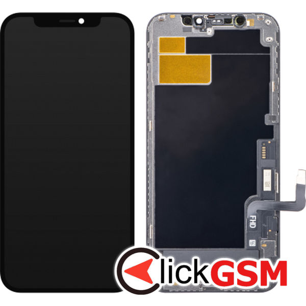 Piesa Piesa Display Cu Touchscreen Negru Apple Iphone 12 4i11