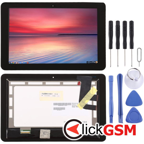 Piesa Display Cu Touchscreen Negru Asus Chromebook Flip 25dt