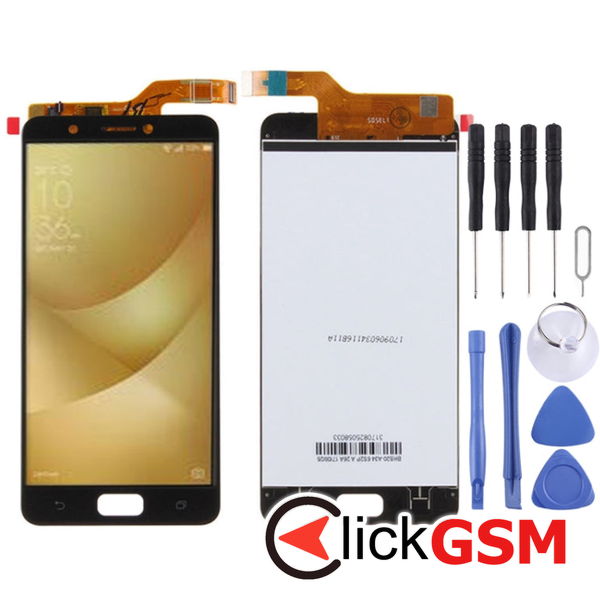 Piesa Piesa Display Cu Touchscreen Negru Asus Zenfone 4 Max 25cw