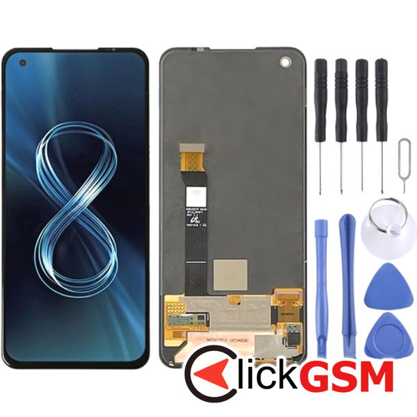 Piesa Display Cu Touchscreen Negru Asus Zenfone 8 25e2