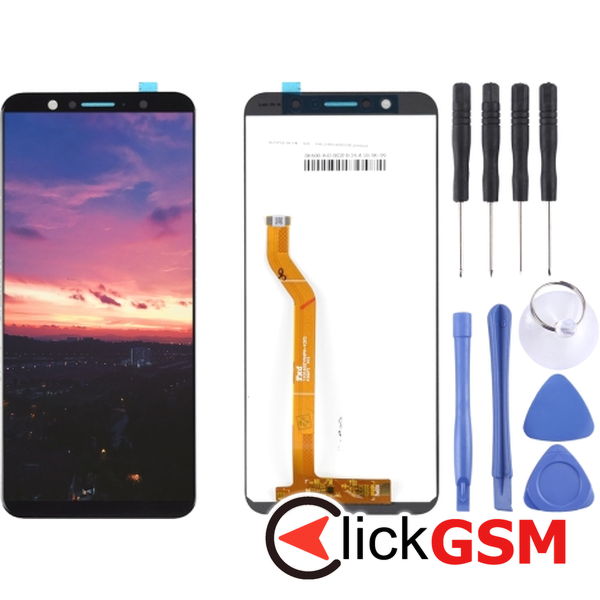 Piesa Display Cu Touchscreen Negru Asus Zenfone Max Pro M1 25bg