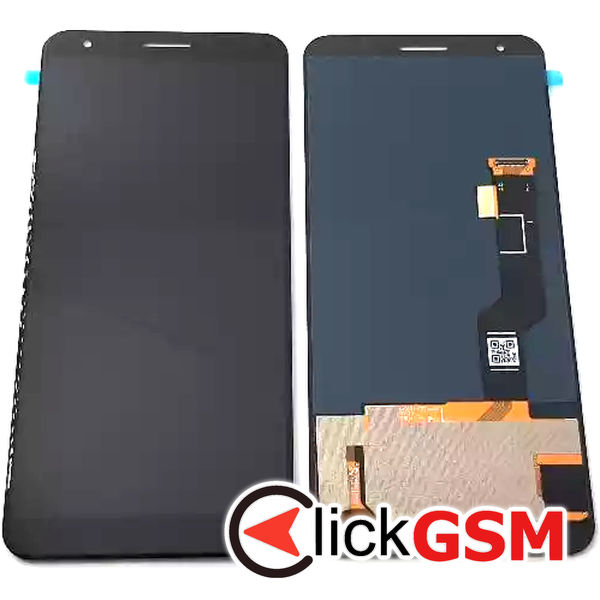 Piesa Display Cu Touchscreen Negru Google Pixel 3a Xl 35ek