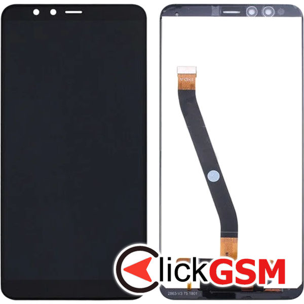 Piesa Piesa Display Cu Touchscreen Negru Honor 7a 4r1e