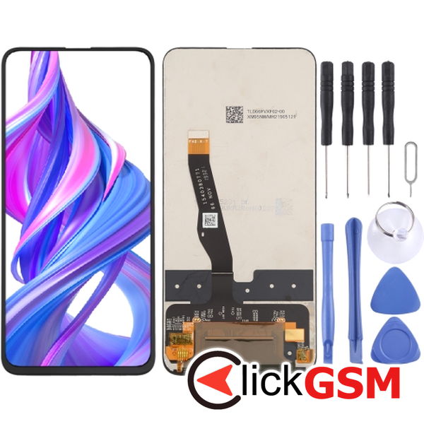 Piesa Display Cu Touchscreen Negru Honor 9x 2bf1