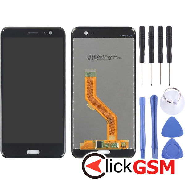 Piesa Display Cu Touchscreen Negru Htc U11 21f1