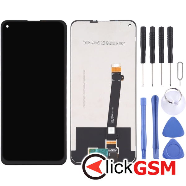 Piesa Piesa Display Cu Touchscreen Negru Htc U20 5g 21ey