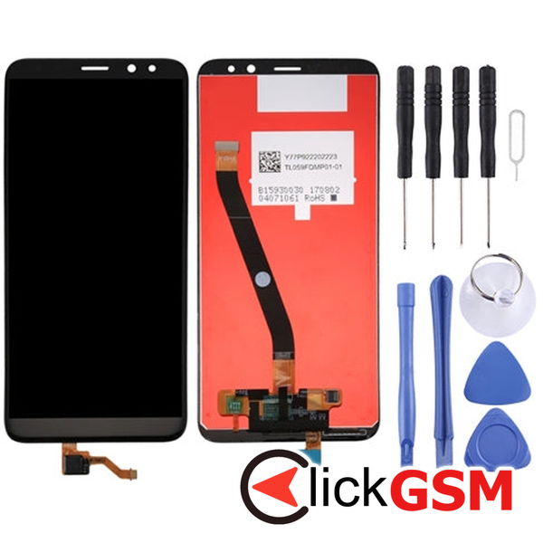 Piesa Piesa Display Cu Touchscreen Negru Huawei Mate 10 Lite 2atx