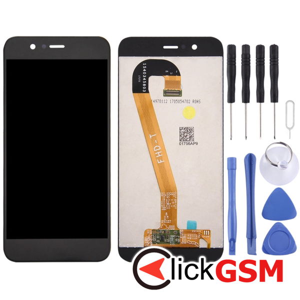 Piesa Display Cu Touchscreen Negru Huawei Nova 2 3010