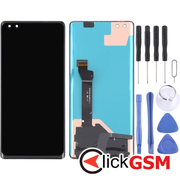 Piesa Piesa Display Cu Touchscreen Negru Huawei Nova 8 Pro 2c3c