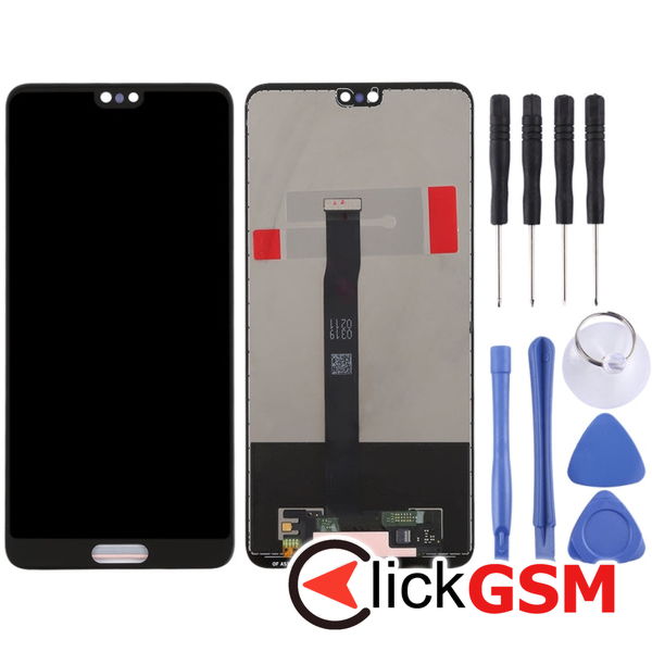 Piesa Display Cu Touchscreen Negru Huawei P20 2f6n